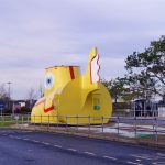 Liverpool Airport Yellow Submarine