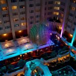 Hilton Prague Atrium Lighting
