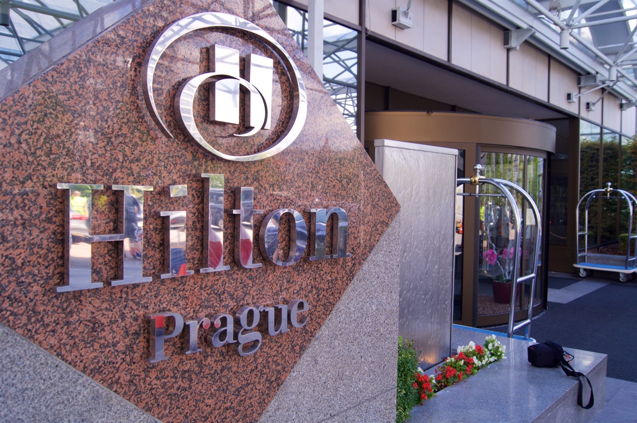 Hilton Prague Hotel Entrance