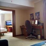 Hilton Prague Junior Suite Lounge Desk