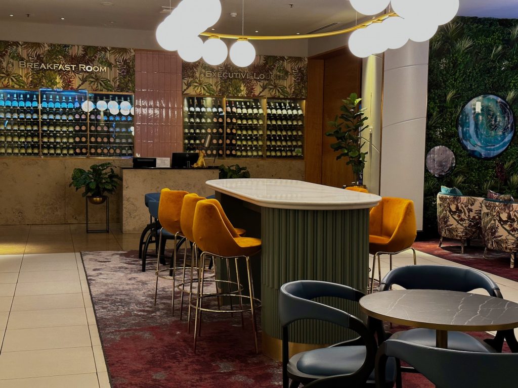 New Hilton Glasgow Executive Lounge Location