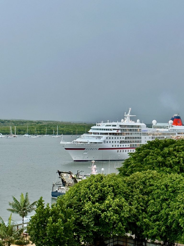 Cruise Ship Docking Cairns