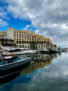 Hilton Malta from Portomaso Marina