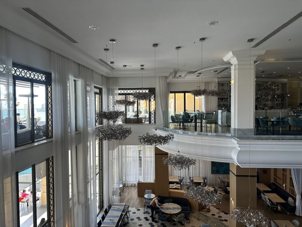 Hilton Malta Breakfast Seating