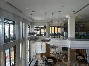 Hilton Malta Breakfast Seating