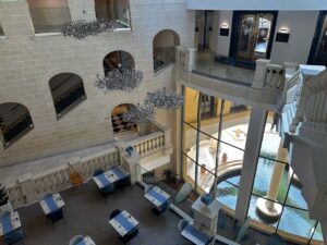 Hilton Malta Breakfast Seating